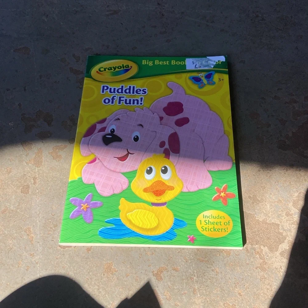 3 coloring books!